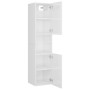 White chipboard bathroom furniture set by vidaXL, Bathroom furniture - Ref: Foro24-3070910, Price: 154,29 €, Discount: %