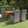 5-piece gray garden dining set by vidaXL, Garden sets - Ref: Foro24-3072123, Price: 1,00 €, Discount: %