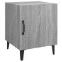 Mesitas de noche 2 uds madera contrachapada gris Sonoma de vidaXL, Mesitas de noche - Ref: Foro24-817318, Precio: 67,06 €, De...