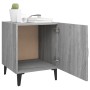 Mesitas de noche 2 uds madera contrachapada gris Sonoma de vidaXL, Mesitas de noche - Ref: Foro24-817318, Precio: 67,06 €, De...