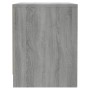 Mesita de noche madera de ingeniería gris Sonoma 45x34x44,5 cm de vidaXL, Mesitas de noche - Ref: Foro24-813046, Precio: 36,1...