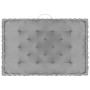 Cushions for floor pallets 3 units gray cotton by vidaXL, Cushions for chairs and sofas - Ref: Foro24-3068599, Price: 107,81 ...