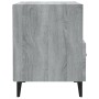 Mesita de noche 2 unidades madera contrachapada gris Sonoma de vidaXL, Mesitas de noche - Ref: Foro24-817306, Precio: 74,63 €...