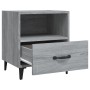 Nightstand 2 units Sonoma gray plywood by vidaXL, Nightstands - Ref: Foro24-817306, Price: 74,63 €, Discount: %