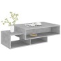 Concrete gray engineered wood coffee table 105x55x32 cm by vidaXL, Coffee table - Ref: Foro24-808526, Price: 65,53 €, Discoun...