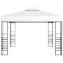 Garden gazebo tent with LED strip lights 3x3 m white by vidaXL, Tents and gazebos - Ref: Foro24-3070305, Price: 253,36 €, Dis...