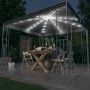 Pavillon mit anthrazitgrauem LED-Lichtband 300x300 cm von vidaXL, Zelte und Pavillons - Ref: Foro24-3070339, Preis: 267,54 €,...