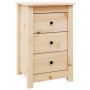 Mesitas de noche 2 uds madera maciza de pino 40x35x61,5 cm de vidaXL, Mesitas de noche - Ref: Foro24-813700, Precio: 125,55 €...