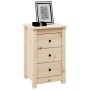 Mesitas de noche 2 uds madera maciza de pino 40x35x61,5 cm de vidaXL, Mesitas de noche - Ref: Foro24-813700, Precio: 125,55 €...