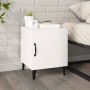 White plywood nightstand by vidaXL, Nightstands - Ref: Foro24-812060, Price: 32,56 €, Discount: %