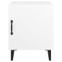 White plywood nightstand by vidaXL, Nightstands - Ref: Foro24-812060, Price: 32,56 €, Discount: %