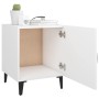 White plywood nightstand by vidaXL, Nightstands - Ref: Foro24-812060, Price: 32,56 €, Discount: %