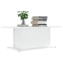 Mesa de centro madera de ingeniería blanca 102x55,5x40 cm de vidaXL, Mesas de centro - Ref: Foro24-810307, Precio: 52,56 €, D...