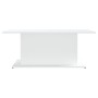 Mesa de centro madera de ingeniería blanca 102x55,5x40 cm de vidaXL, Mesas de centro - Ref: Foro24-810307, Precio: 52,56 €, D...