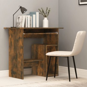 Smoked oak plywood desktop 80x45x74 cm by vidaXL, Desks - Ref: Foro24-815477, Price: 64,99 €, Discount: %