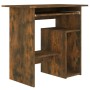 Smoked oak plywood desktop 80x45x74 cm by vidaXL, Desks - Ref: Foro24-815477, Price: 65,07 €, Discount: %