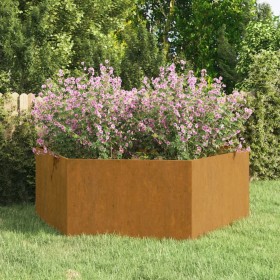 Jardinera de acero corten oxidado 138x120x45 cm de vidaXL, Maceteros y jardineras - Ref: Foro24-823677, Precio: 71,45 €, Desc...