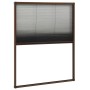 Plissee-Moskitonetz für Aluminiumfenster, braun, 60x80cm von vidaXL, Moskitonetze für Fenster - Ref: Foro24-148653, Preis: 28...