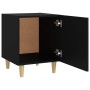 Nightstands 2 pcs black plywood by vidaXL, Nightstands - Ref: Foro24-812045, Price: 66,78 €, Discount: %