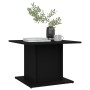 Mesa de centro madera de ingeniería negro 55,5x55,5x40 cm de vidaXL, Mesas de centro - Ref: Foro24-810317, Precio: 35,48 €, D...