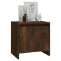 Nightstand 2 pcs engineered wood smoked oak 45x34x44.5cm by vidaXL, Nightstands - Ref: Foro24-813045, Price: 39,24 €, Discoun...