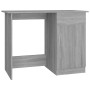 Sonoma gray plywood desk 100x50x76 cm by vidaXL, Desks - Ref: Foro24-815421, Price: 82,04 €, Discount: %