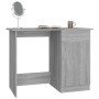 Sonoma gray plywood desk 100x50x76 cm by vidaXL, Desks - Ref: Foro24-815421, Price: 82,04 €, Discount: %