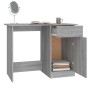 Sonoma gray plywood desk 100x50x76 cm by vidaXL, Desks - Ref: Foro24-815421, Price: 82,04 €, Discount: %