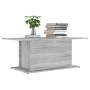 Mesa de centro madera de ingeniería gris Sonoma 102x55,5x40 cm de vidaXL, Mesas de centro - Ref: Foro24-813093, Precio: 64,87...