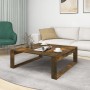 Couchtisch aus geräuchertem Eichensperrholz, 100 x 100 x 35 cm von vidaXL, Couchtisch - Ref: Foro24-815999, Preis: 70,33 €, R...