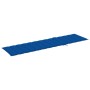 Tumbonas 2 unidades madera maciza de teca con cojín azul royal de vidaXL, Tumbonas - Ref: Foro24-3073196, Precio: 593,49 €, D...