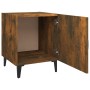 Bedside table made of plywood in a smoked oak color by vidaXL, Nightstands - Ref: Foro24-817315, Price: 31,65 €, Discount: %