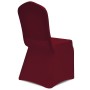 Elastic chair cover 18 units burgundy color by vidaXL, Covers - Ref: Foro24-3051644, Price: 60,37 €, Discount: %