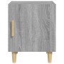 Mesita de noche madera contrachapada gris Sonoma de vidaXL, Mesitas de noche - Ref: Foro24-817311, Precio: 37,99 €, Descuento: %