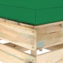 Gartenmöbel 6-teilig mit grün imprägnierten Holzkissen von vidaXL, Gartensets - Ref: Foro24-3074668, Preis: 546,81 €, Rabatt: %