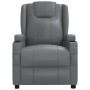 Sillón de masaje de cuero sintético gris antracita de vidaXL, Sillones de masaje eléctricos - Ref: Foro24-3073798, Precio: 23...