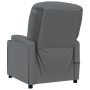 Sillón de masaje de cuero sintético gris antracita de vidaXL, Sillones de masaje eléctricos - Ref: Foro24-3073798, Precio: 23...