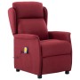 Sillón de masaje eléctrico tela rojo tinto de vidaXL, Sillones de masaje eléctricos - Ref: Foro24-3073629, Precio: 294,99 €, ...