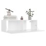 Set de muebles de TV 4 piezas madera de ingeniería blanco de vidaXL, Muebles TV - Ref: Foro24-3074456, Precio: 198,56 €, Desc...