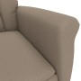 Sillón de masaje eléctrico piel de ante sintético gris taupé de vidaXL, Sillones de masaje eléctricos - Ref: Foro24-3073591, ...