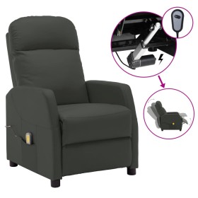 Anthracite gray synthetic leather massage chair by vidaXL, Electric massage chairs - Ref: Foro24-3073744, Price: 165,99 €, Di...