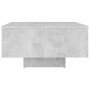 Mesa de centro madera de ingeniería gris hormigón 60x60x31,5 cm de vidaXL, Mesas de centro - Ref: Foro24-806889, Precio: 52,5...