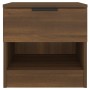 Brown oak plywood nightstand by vidaXL, Nightstands - Ref: Foro24-817049, Price: 38,89 €, Discount: %