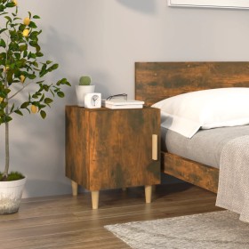 Smoked oak plywood nightstand by vidaXL, Nightstands - Ref: Foro24-817309, Price: 26,99 €, Discount: %