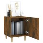 Smoked oak plywood nightstand by vidaXL, Nightstands - Ref: Foro24-817309, Price: 27,27 €, Discount: %