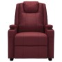 Sillón de masaje eléctrico cuero sintético rojo tinto de vidaXL, Sillones de masaje eléctricos - Ref: Foro24-3073799, Precio:...