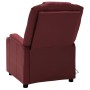 Sillón de masaje eléctrico cuero sintético rojo tinto de vidaXL, Sillones de masaje eléctricos - Ref: Foro24-3073799, Precio:...