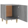 Mesitas de noche 2 uds madera contrachapada gris Sonoma de vidaXL, Mesitas de noche - Ref: Foro24-817312, Precio: 51,16 €, De...