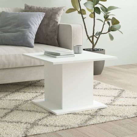 Mesa de centro madera de ingeniería blanca 55,5x55,5x40 cm de vidaXL, Mesas de centro - Ref: Foro24-810316, Precio: 30,08 €, ...