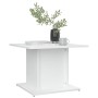 Mesa de centro madera de ingeniería blanca 55,5x55,5x40 cm de vidaXL, Mesas de centro - Ref: Foro24-810316, Precio: 30,08 €, ...